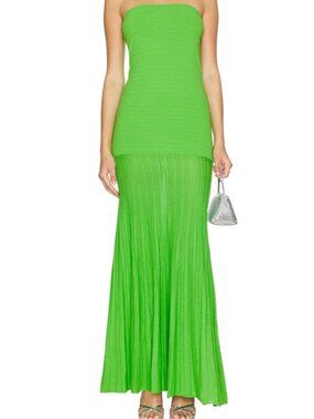 Line & Dot Women's Green Dress